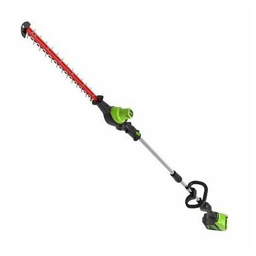 GREENWORKS Кусторезы GD60PHT61 Кусторез штанговый аккумуляторный, 60 В, 51 см, бесщеточный, без АКБ и ЗУ 2301107 фотография