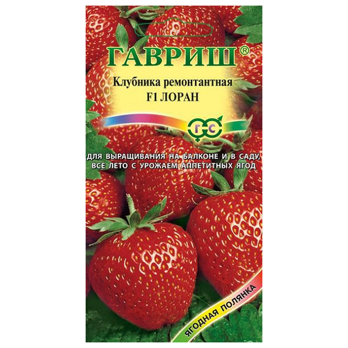 Семена Гавриш Ягодная полянка Клубника ремонтантная Лоран F1, пробирка, 5 шт. фотография