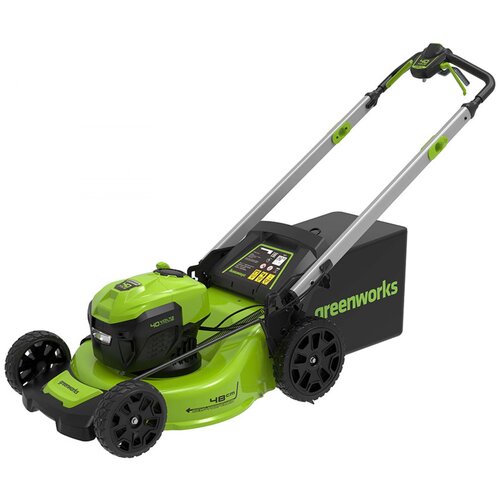 фотография Электрическая газонокосилка Greenworks GD40LM48sp 2517407, 48 см, купить онлайн 41990 рубл