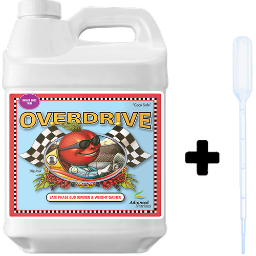 Advanced Nutrients Overdrive 0,5л + пипетка-дозатор, удобрение для растений, добавка для цветения фотография