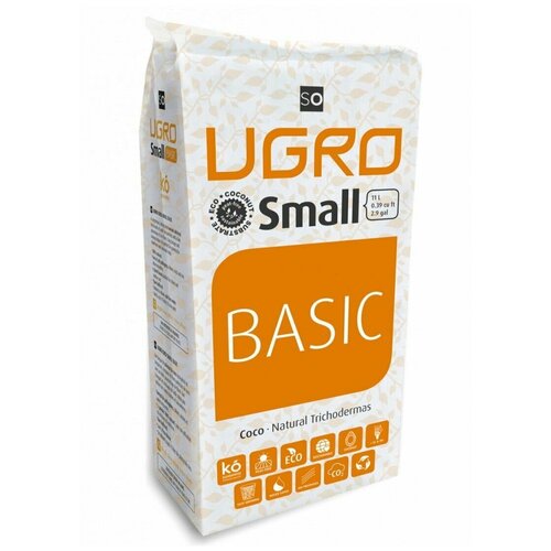 Кокосовый субстрат UGro Basic Small 11л (не требует промывки) фотография