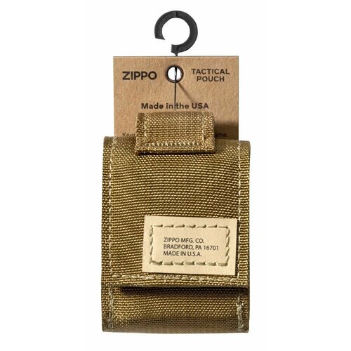 Чехол для зажигалки Zippo 48401 с фиксатором на ремень песочный фотография