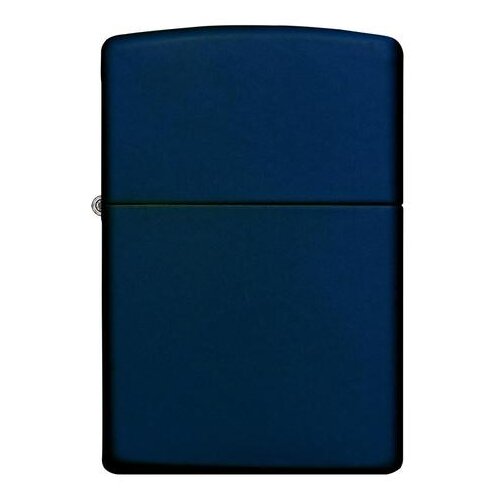 Zippo Classic зажигалка бензиновая Navy Matte 1 шт. 60 мл 57 г фотография