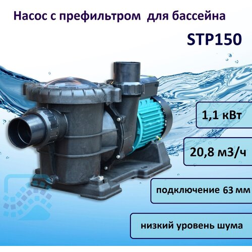 Насос STP 20,8 м3/час, 220В POOL KING /STP150/ фотография