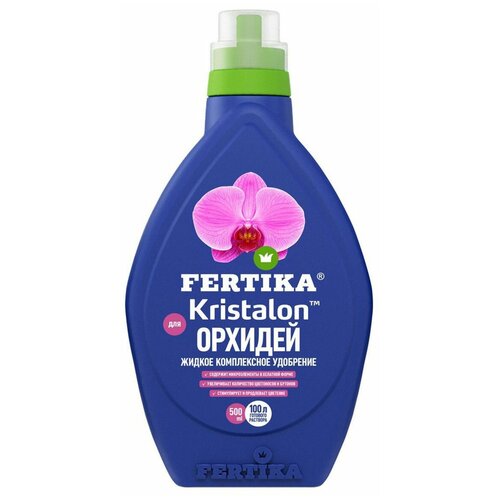 Удобрение FERTIKA Kristalon для орхидей, 0.5 л, 500 г, 1 уп. фотография