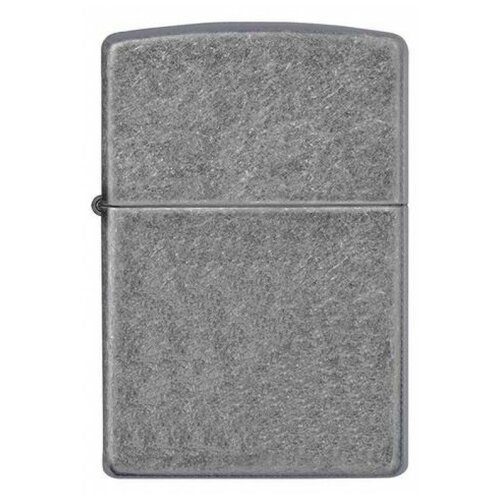 Zippo Classic зажигалка бензиновая Standard Antique Silver Plate 1 шт. 1 шт. 56.7 г фотография