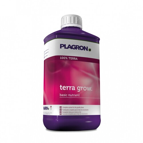 Удобрение Plagron Terra Grow, 1 л, 1400 г, 1 уп. фотография