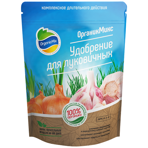 Удобрение Organic Mix для луковичных, 0.85 л, 850 г, 1 уп. фотография