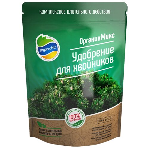 Удобрение Organic Mix для хвойных, 0.9 л, 850 г, 1 уп. фотография