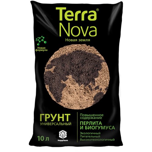 Грунт Универсальный Новая земля (Terra Nova) 10 л. фотография