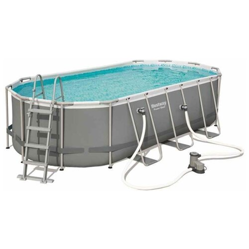 Бассейн Bestway Power Steel Swim Vista Set 56710, 549х122 см фотография