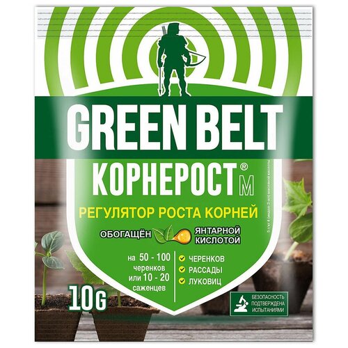 Удобрение Green Belt Корнерост М, 10 г, 1 уп. фотография