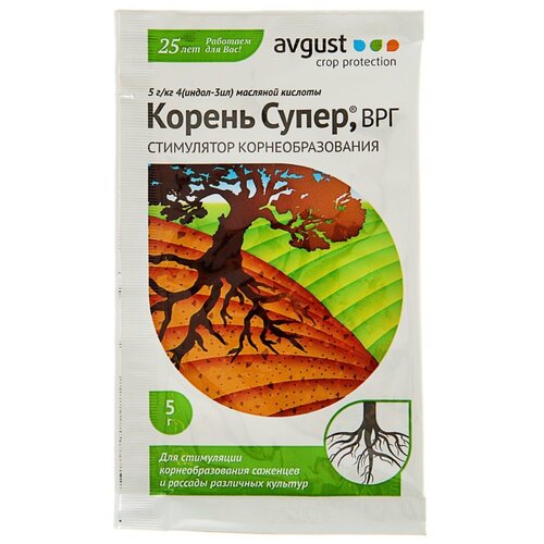 фотография Удобрение avgust Корень Супер, 5 г, 1 уп., купить онлайн 242 рубл