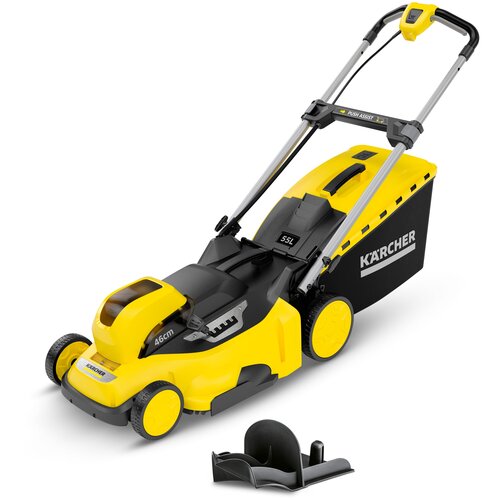 Аккумуляторная газонокосилка KARCHER LMO 36-46 Battery (1.444-472.0), 5 А·ч,  без АКБ и ЗУ, 46 см фотография