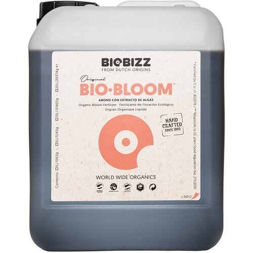 Удобрение для растений BioBizz Bio Bloom 5л, органическое удобрение на стадию цветения фотография