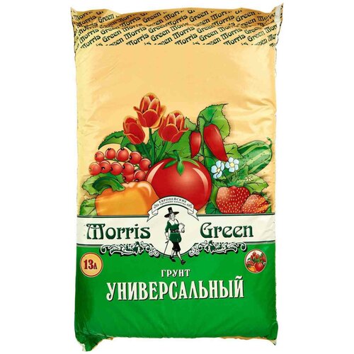 Грунт Morris Green универсальный, 13 л, 4.8 кг фотография