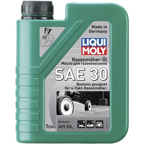 Масло для садовой техники LIQUI MOLY Rasenmaher-Oil 30, 1 л фотография