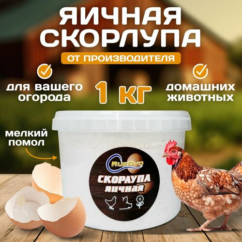 фотография Скорлупа яичная 1кг., купить онлайн 199 рубл