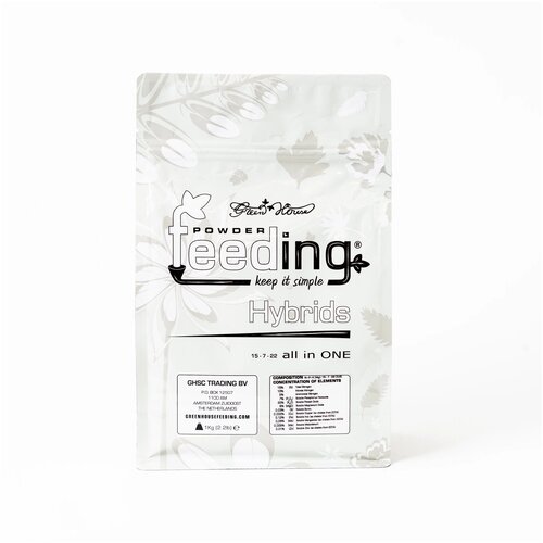 Удобрение Green House Feeding Powder Feeding Hybrids, 1 л, 1000 г, 1 уп. фотография