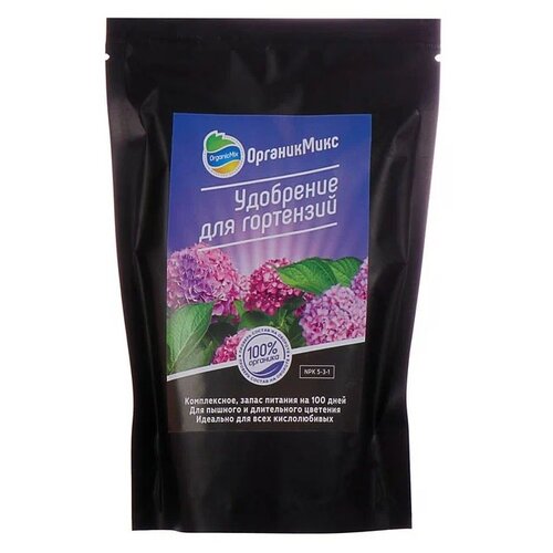 Удобрение Organic Mix для гортензий, 0.2 л, 200 г, 1 уп. фотография