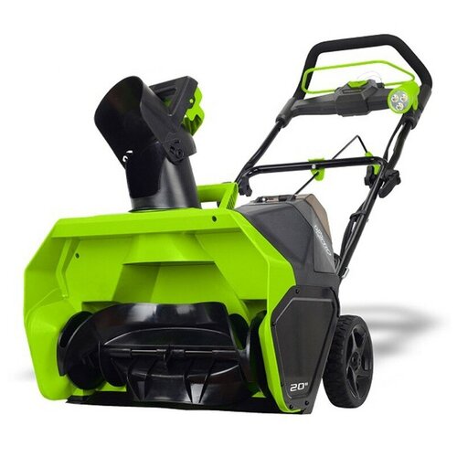 Снегоуборщик аккумуляторный GreenWorks GD40ST 40V, бесщеточный, с АКБ 4а. ч. и ЗУ фотография