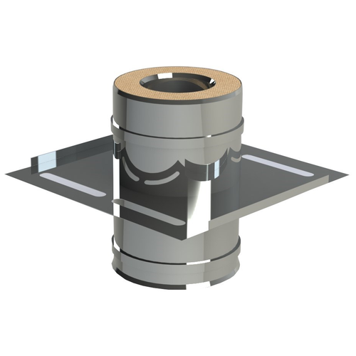 Площадка опорная проходная сэндвич D=150x210 (0.5/430*0.5/430) нержавеющая фотография