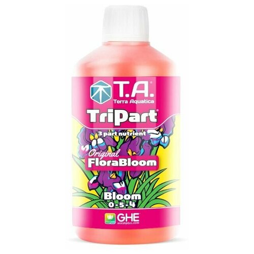 Минеральное удобрение Terra Aquatica (GHE) TriPart Bloom 0.5л фотография