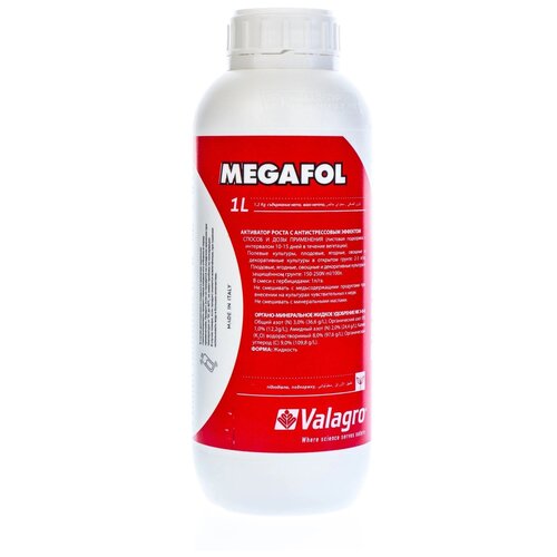 Удобрение Valagro Megafol, 1 л, 1200 г, 1 уп. фотография