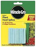 Miracle-Gro Indoor Plant Food Spikes, 4 Packs of 1.1-Ounce Photo, best price $14.56 ($3.64 / oz) new 2024